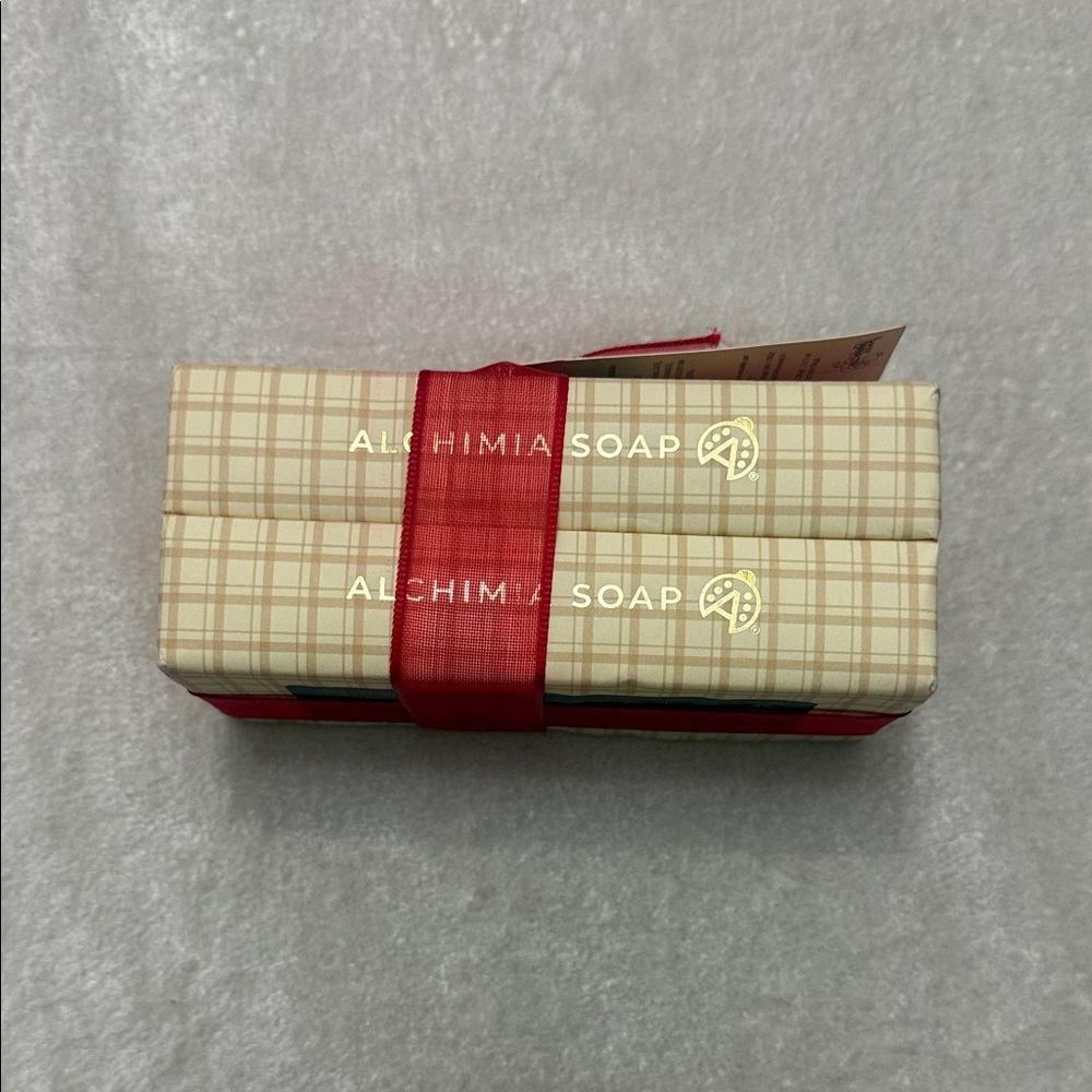 Soap Set - Red and Cream